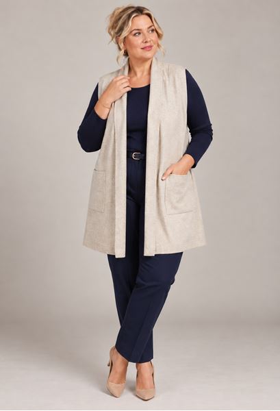 Immagine di CASHMERE AND VISCOSE WAISTCOAT
